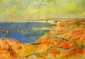  claude oil painting - On the Cliff near Dieppe II Claude Monet